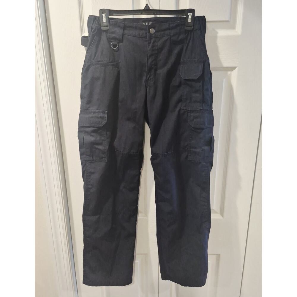 511 5.11 Taclite Pro Pants Womens 10 Ripstop Tactical Utility Cargo Work Black